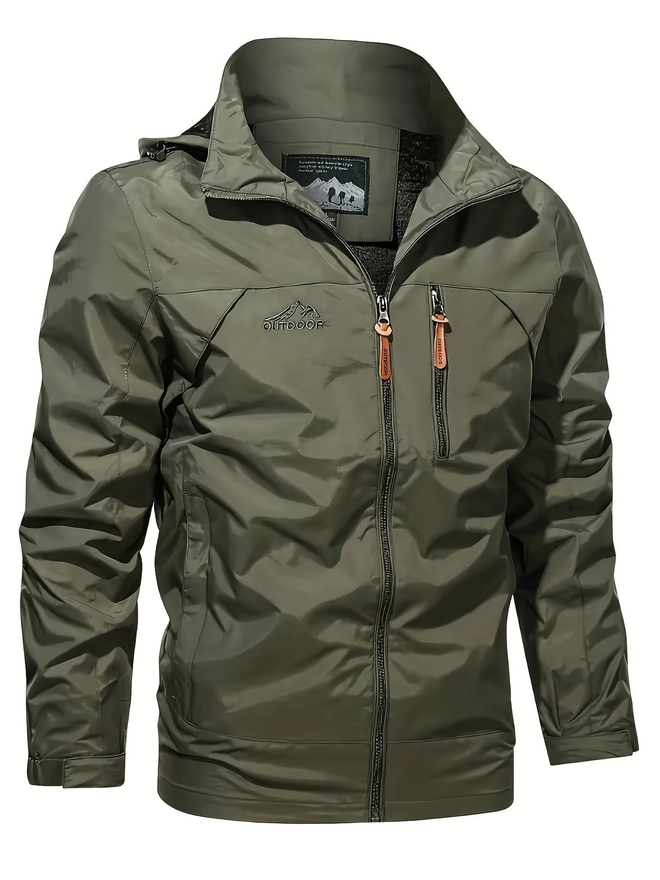 Męska Kurtka Softshell na Zamek | Długi Rękaw