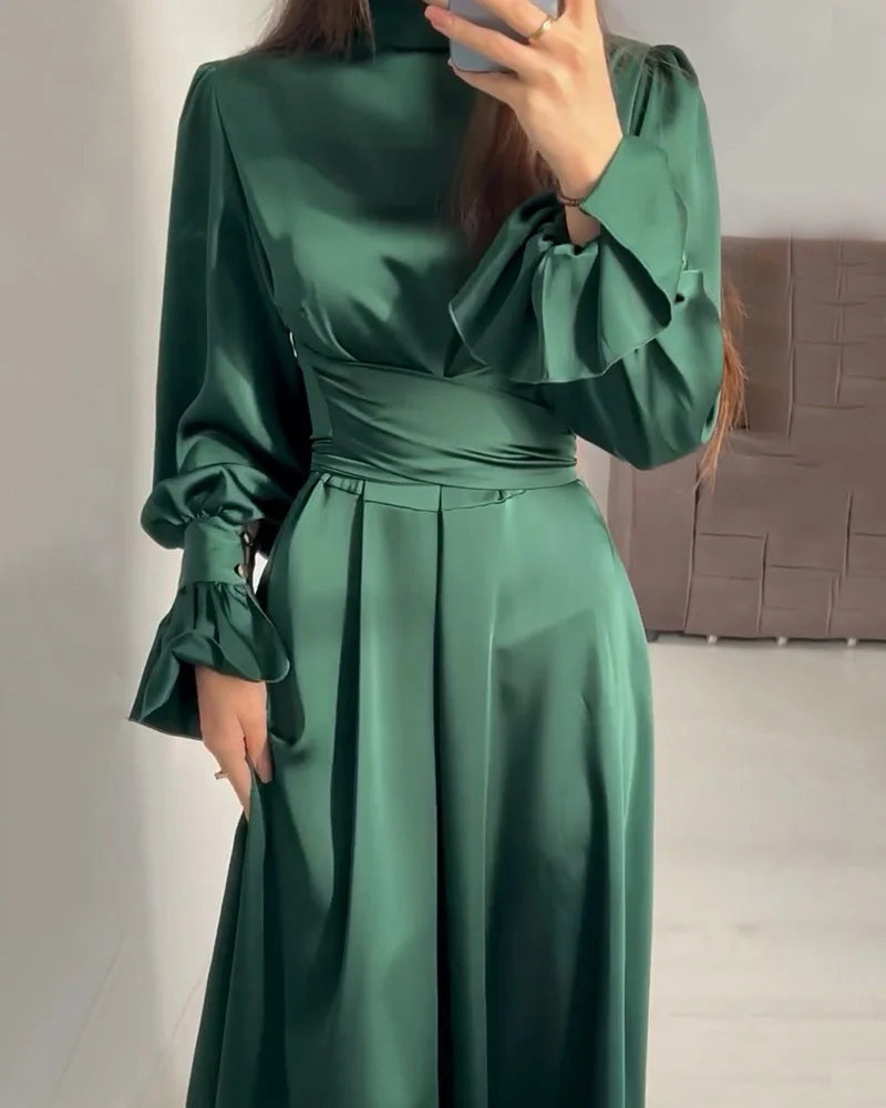Damska Suknia Wieczorowa | Elegancki Krój Maxi