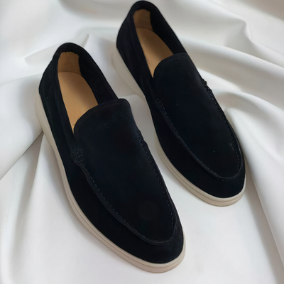 Męskie Mokasyny Vintage | Klasyczne Wsuwane Buty