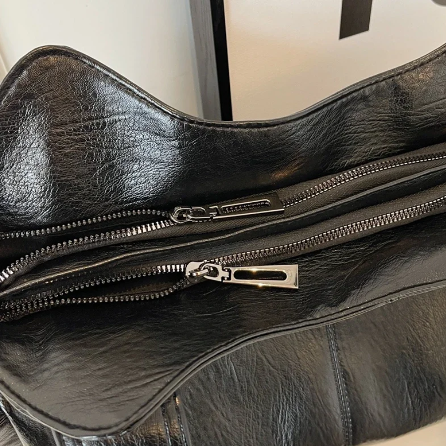 Elegancka Torebka Damska na Ramię | Stylowa Duża Torebka typu Crossbody