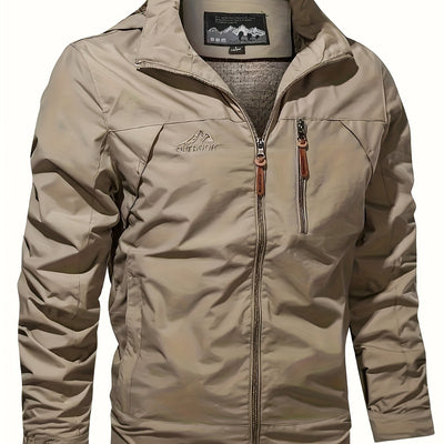 Męska Kurtka Softshell na Zamek | Długi Rękaw