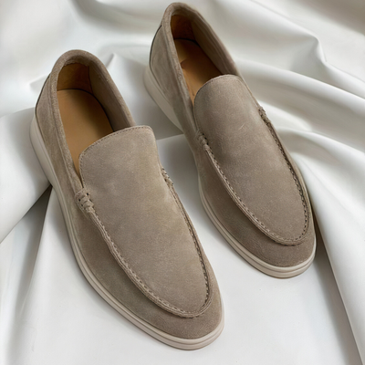 Męskie Mokasyny Vintage | Klasyczne Wsuwane Buty