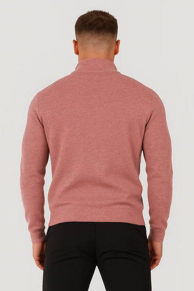 Sweter z Półzamkiem | Mason – Różane Drewno