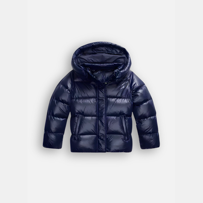 Damska Kurtka Pikowana | Kaptur Ciepły Krój