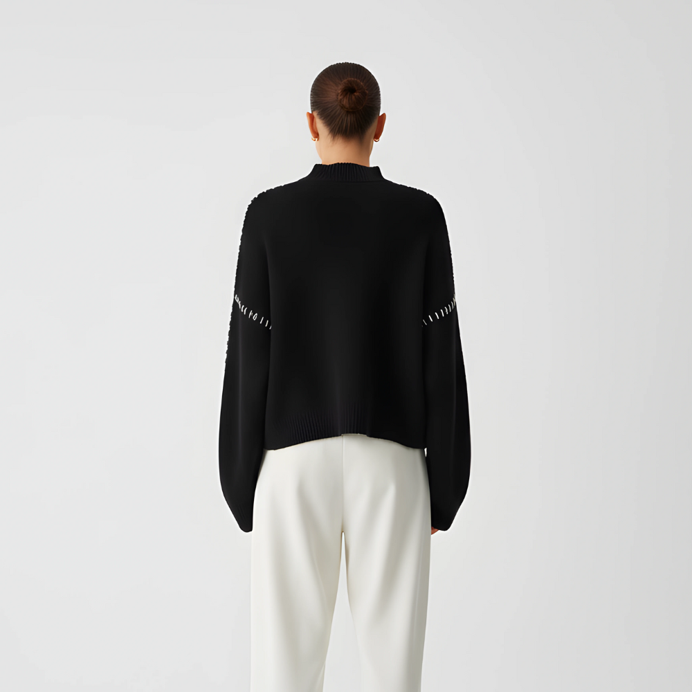 Sweter Damski | Luźny Przewiewny Krój