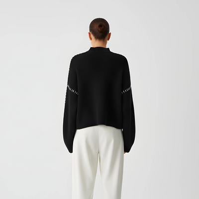 Sweter Damski | Luźny Przewiewny Krój