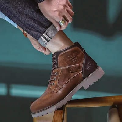 Męskie Buty Sznurowane | Klasyczny Styl Vintage, Nowoczesny Codzienny Look