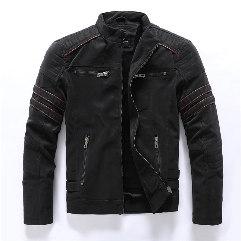 Kurtka Motocyklowa Męska | Stylowa Kurtka z Zamkiem