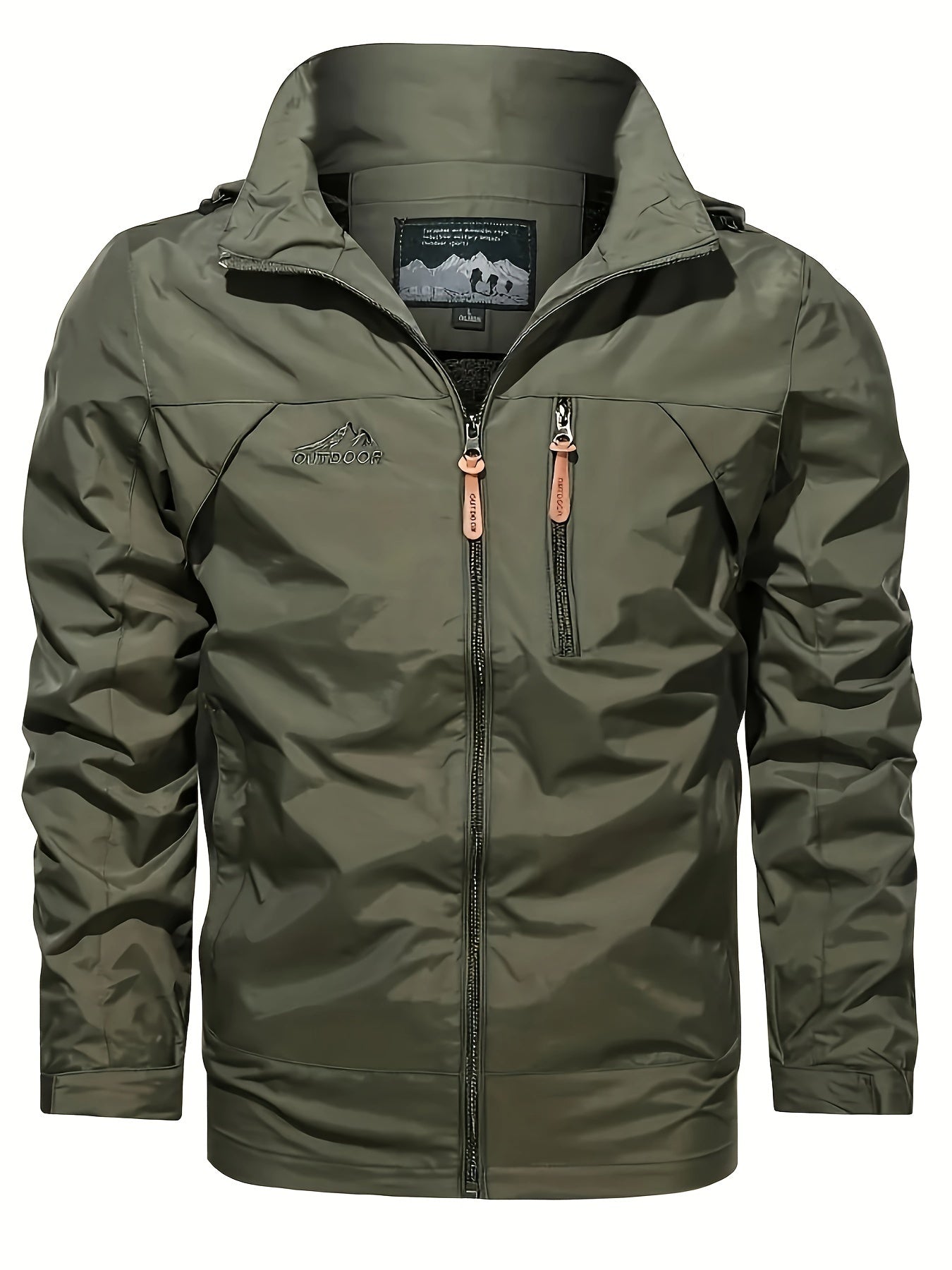 Męska Kurtka Softshell na Zamek | Długi Rękaw