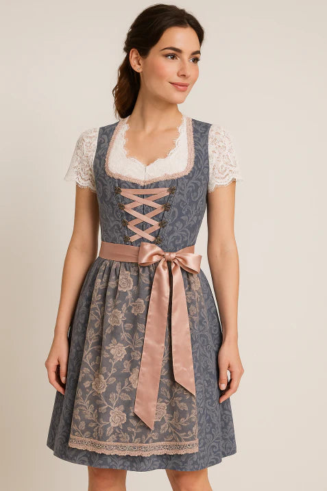 Damski Elegancki Strój Oktoberfest | Sukienka Tradycyjna