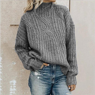 Nowoczesny sweter damski | Stylowa bluza z długim rękawem