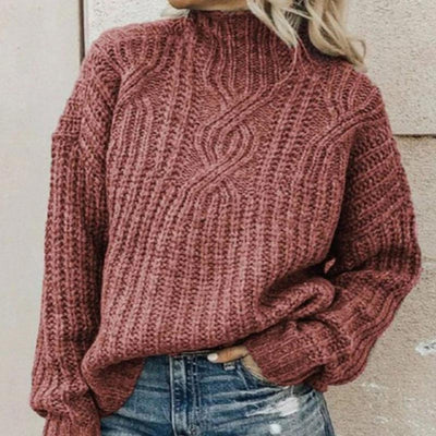 Nowoczesny sweter damski | Stylowa bluza z długim rękawem