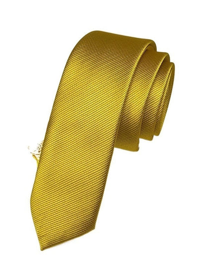 Męski Wąski Krawat Ślubny | Elegancki Formalny Dodatek
