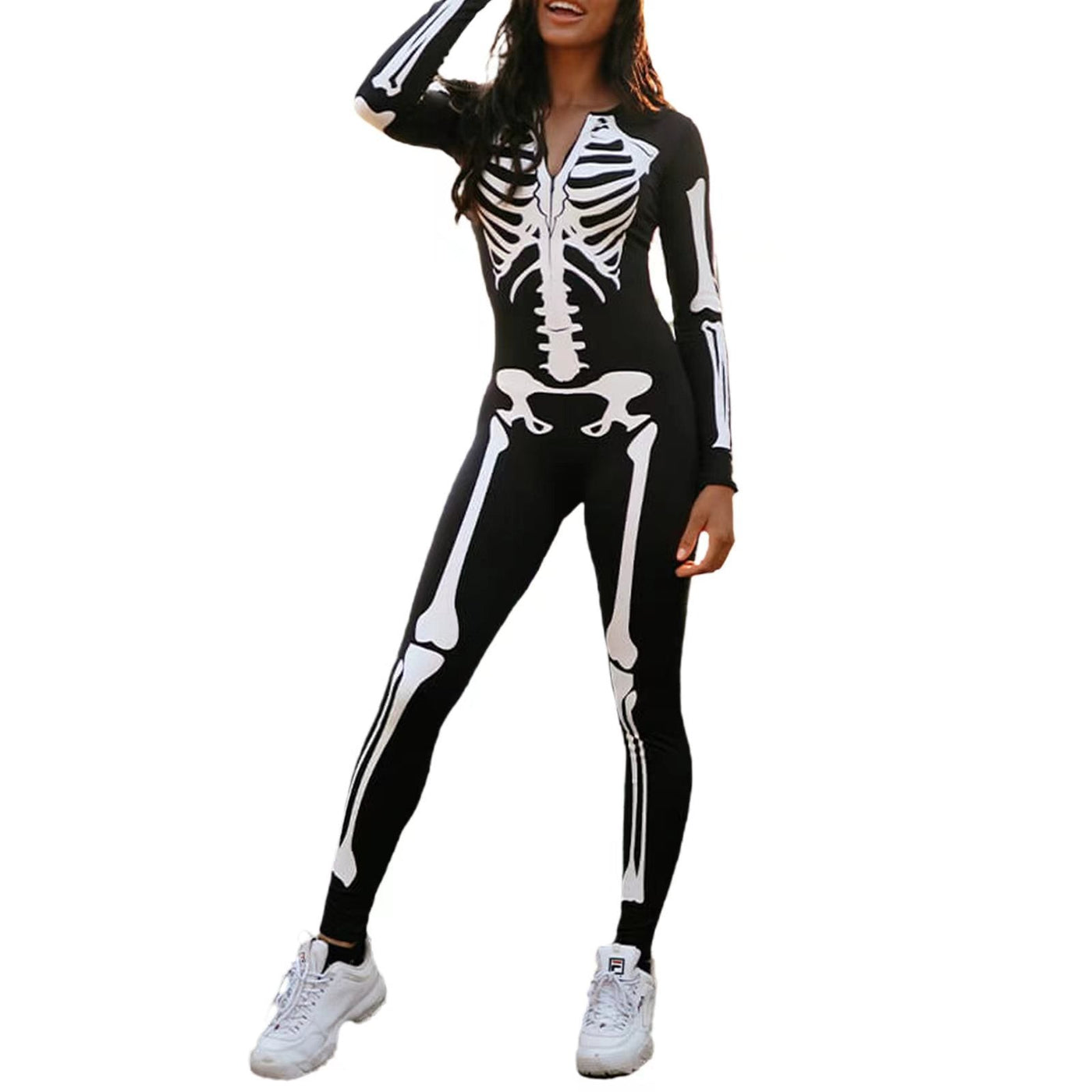 Kostium Halloween Kobiecy | Strój Szkielet