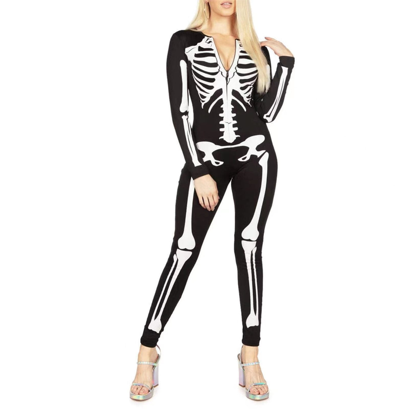 Kostium Halloween Kobiecy | Strój Szkielet