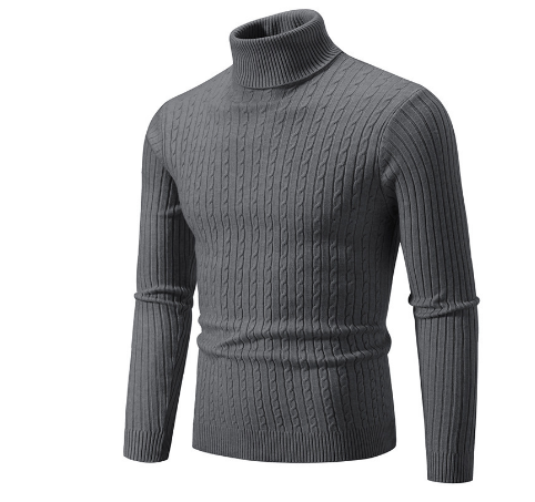 Męski Golf Sweter | Ciepła Zimowa Dzianina dla Mężczyzn