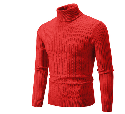 Męski Golf Sweter | Ciepła Zimowa Dzianina dla Mężczyzn