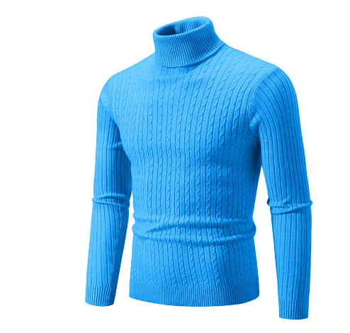 Męski Golf Sweter | Ciepła Zimowa Dzianina dla Mężczyzn