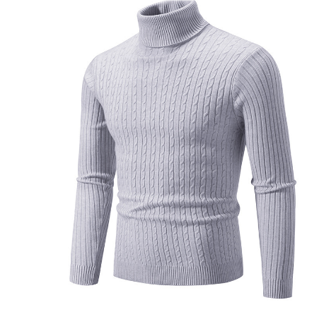 Męski Golf Sweter | Ciepła Zimowa Dzianina dla Mężczyzn