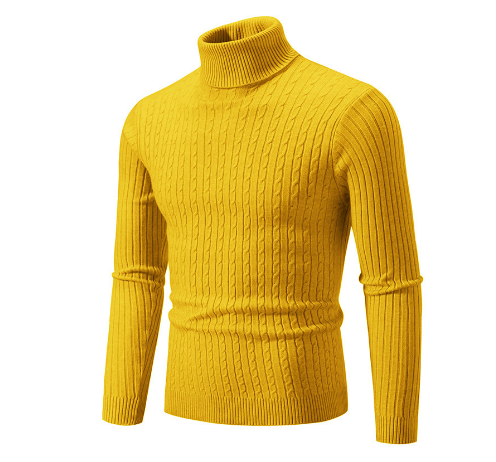 Męski Golf Sweter | Ciepła Zimowa Dzianina dla Mężczyzn