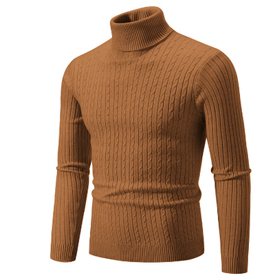 Męski Golf Sweter | Ciepła Zimowa Dzianina dla Mężczyzn