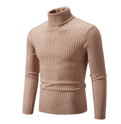 Męski Golf Sweter | Ciepła Zimowa Dzianina dla Mężczyzn