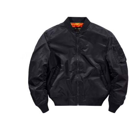 Kurtka Męska Bomber | Klasyczny Zamek