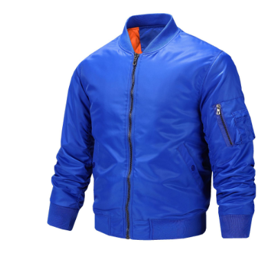 Kurtka Męska Bomber | Klasyczny Zamek