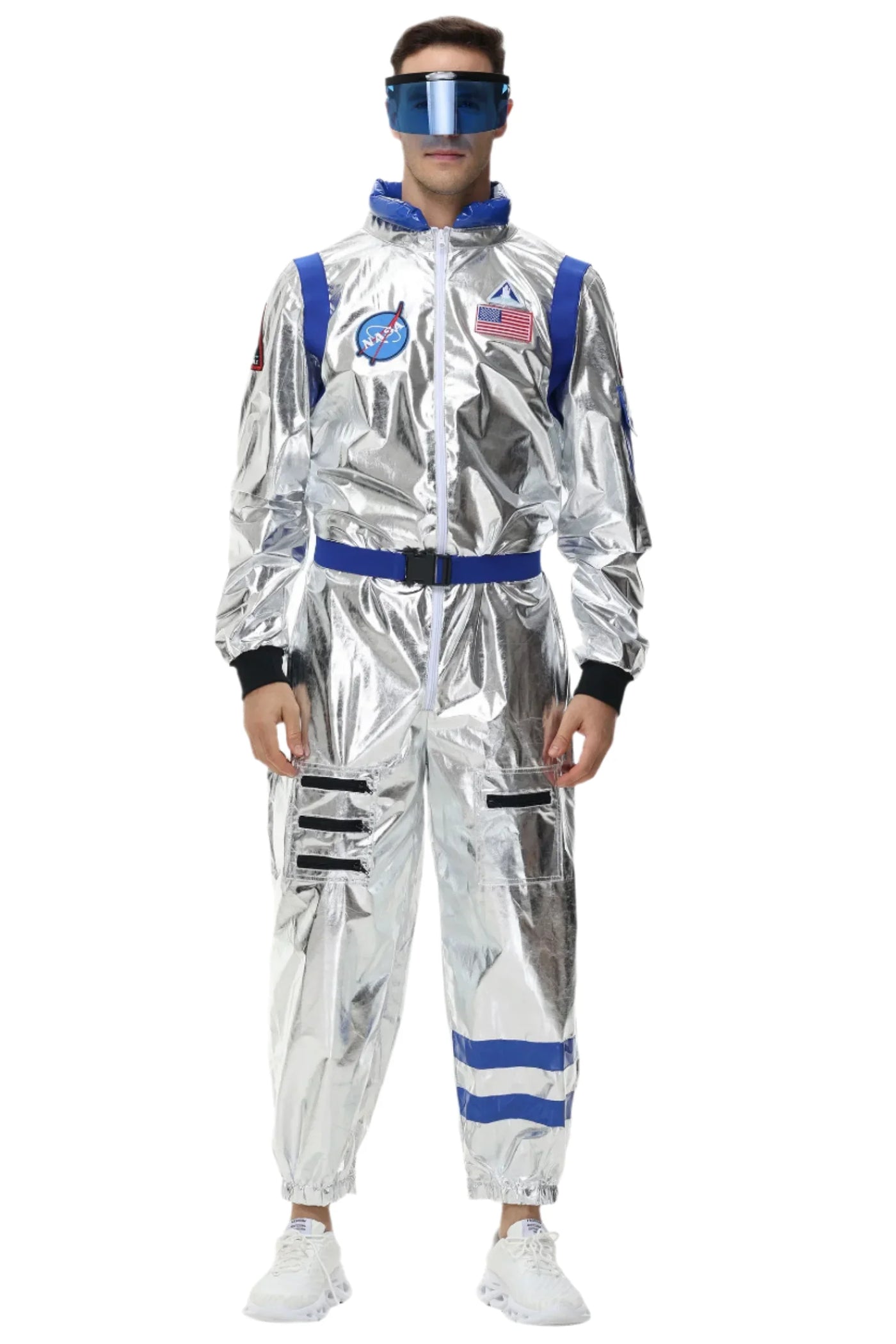 Kostium Astronauty Metaliczny dla Dorosłych | Strój na Halloween