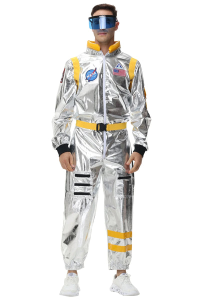 Kostium Astronauty Metaliczny dla Dorosłych | Strój na Halloween