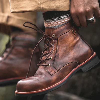 Wysokie Buty Męskie | Trwałe Stylowe Obuwie