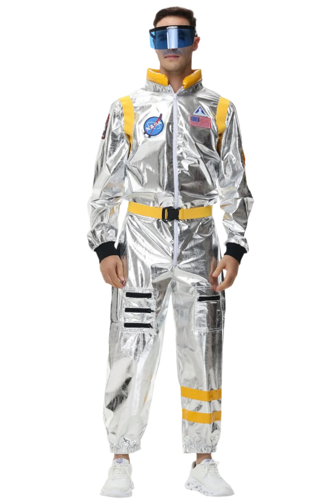 Kostium Astronauty Metaliczny dla Dorosłych | Strój na Halloween
