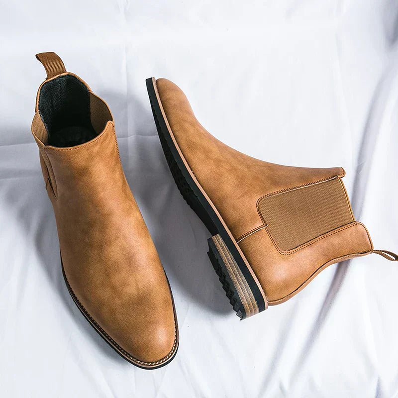 Męskie Botki | Stylowe Klasyczne Buty na Co Dzień
