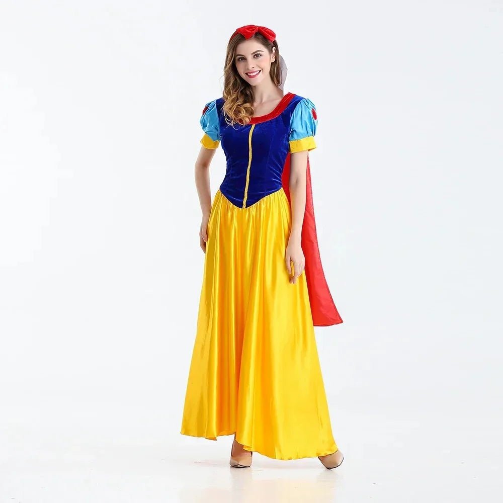 Suknia Księżniczki na Halloween dla Kobiet | Elegancka Długa Suknia