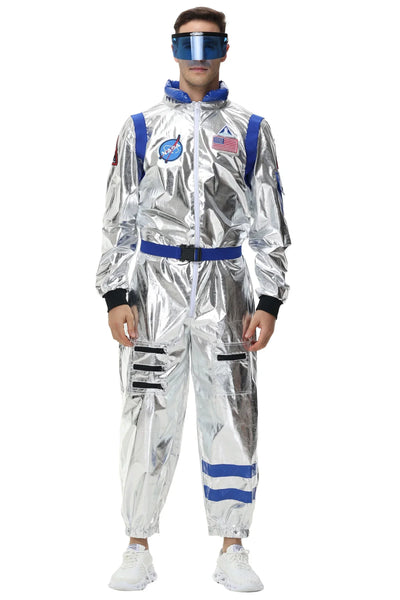 Kostium Astronauty Metaliczny dla Dorosłych | Strój na Halloween