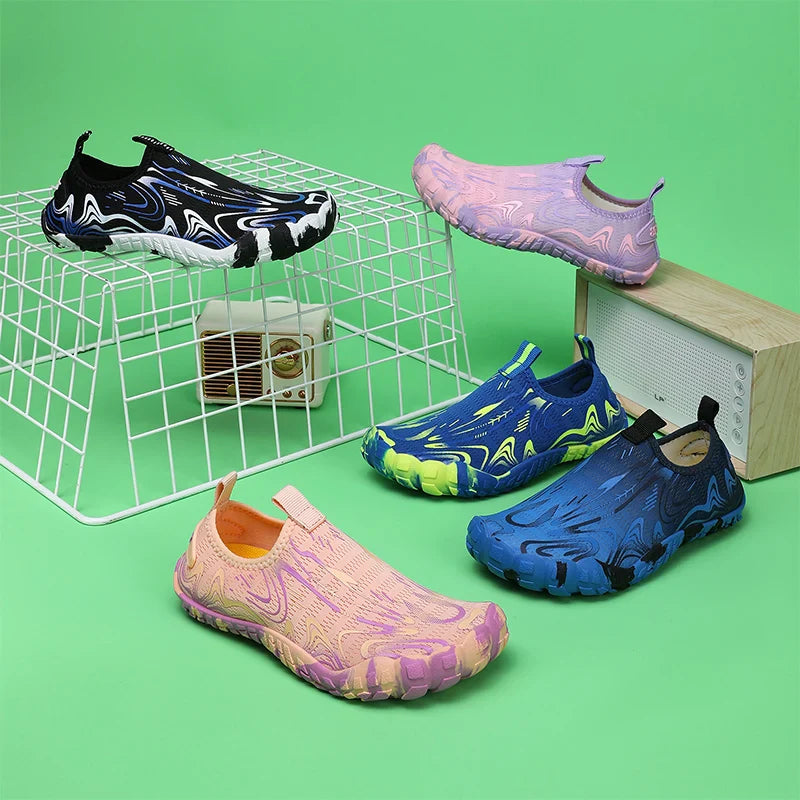 Wodoodporne Dziecięce Buty Boso | Elastyczne Buty do Biegania
