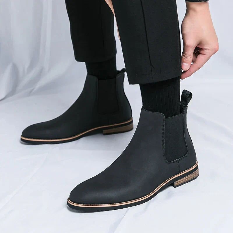 Męskie Botki | Stylowe Klasyczne Buty na Co Dzień
