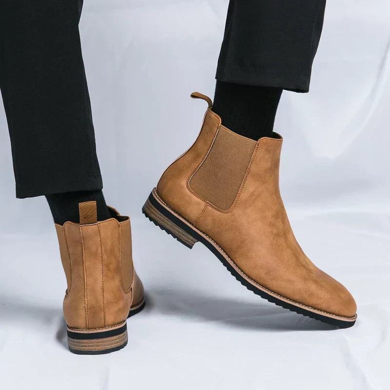 Męskie Botki | Stylowe Klasyczne Buty na Co Dzień