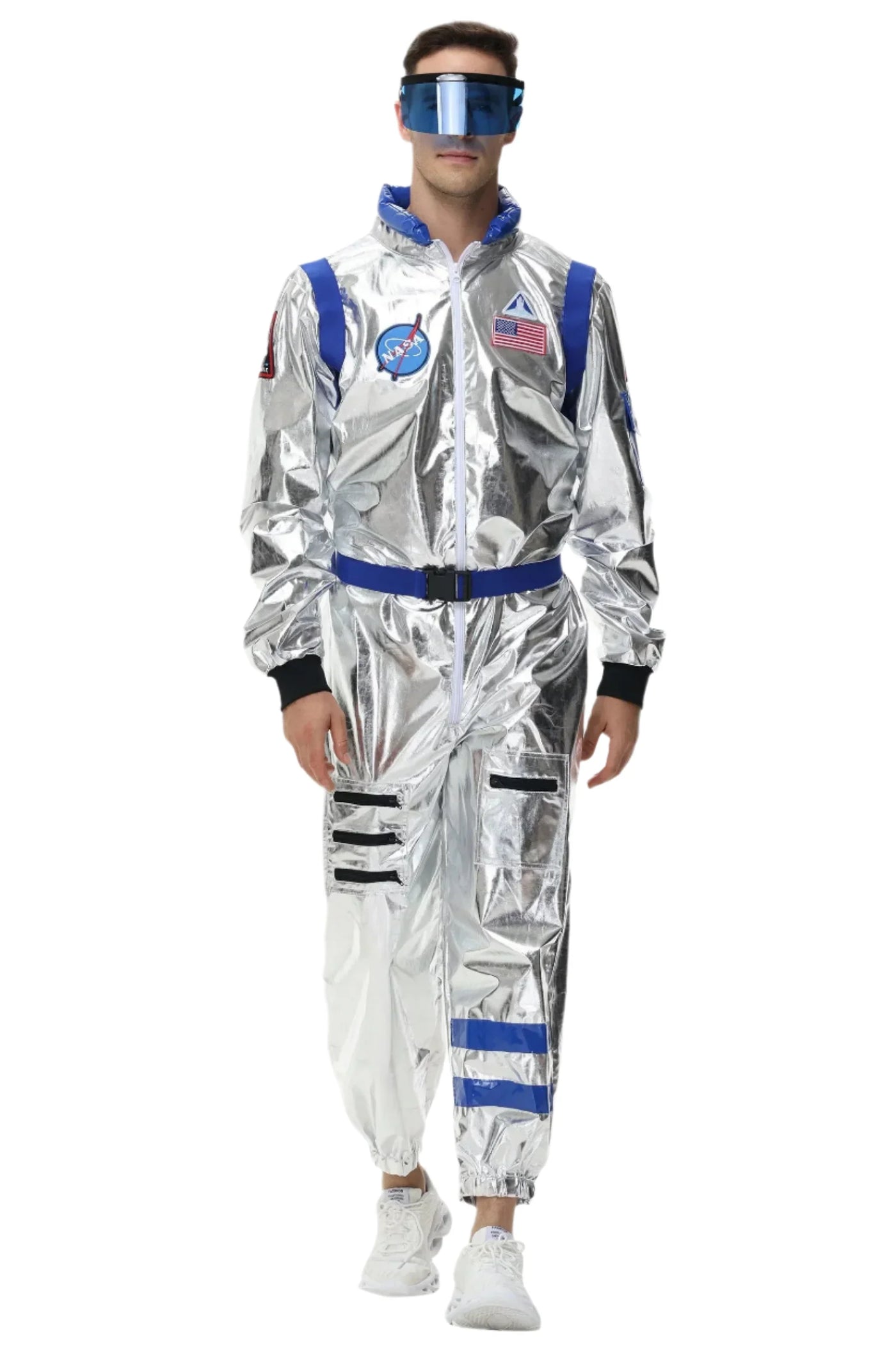 Kostium Astronauty Metaliczny dla Dorosłych | Strój na Halloween