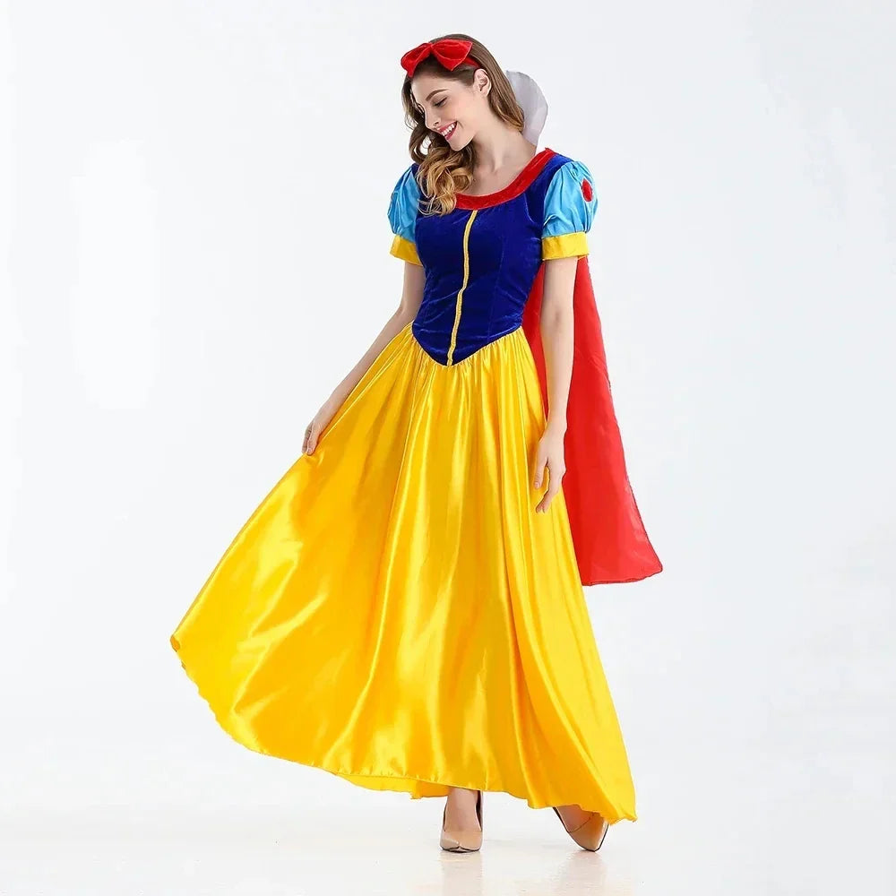 Suknia Księżniczki na Halloween dla Kobiet | Elegancka Długa Suknia