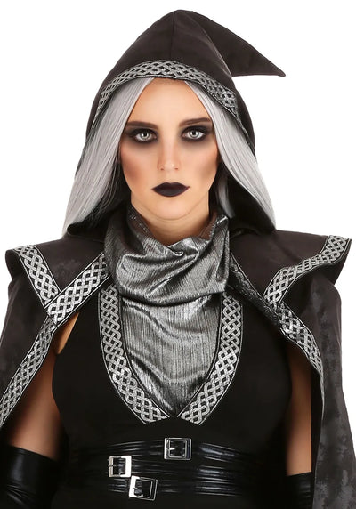 Suknia Wiedźmy | Długa Elegancka Kreacja na Halloween