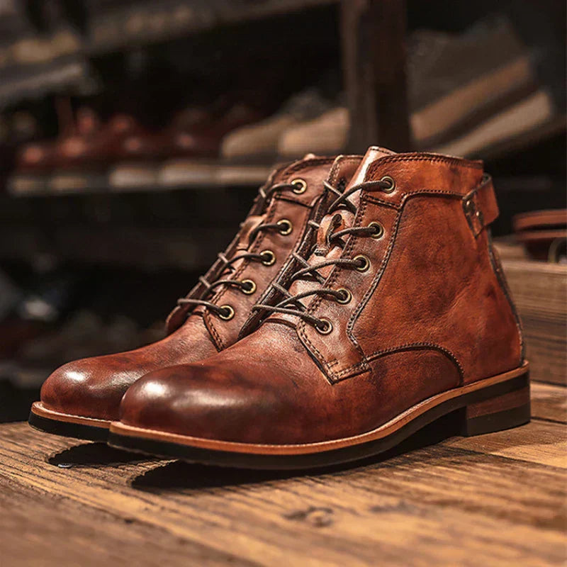 Wysokie Buty Męskie | Trwałe Stylowe Obuwie