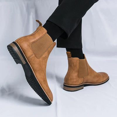 Męskie Botki | Stylowe Klasyczne Buty na Co Dzień