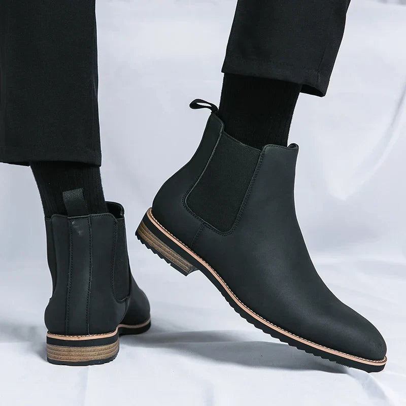 Męskie Botki | Stylowe Klasyczne Buty na Co Dzień