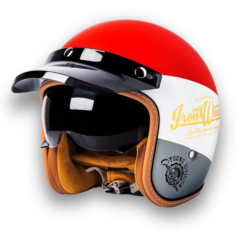 Kask Motocyklowy Damski i Męski | Stylowy Unisex Kask