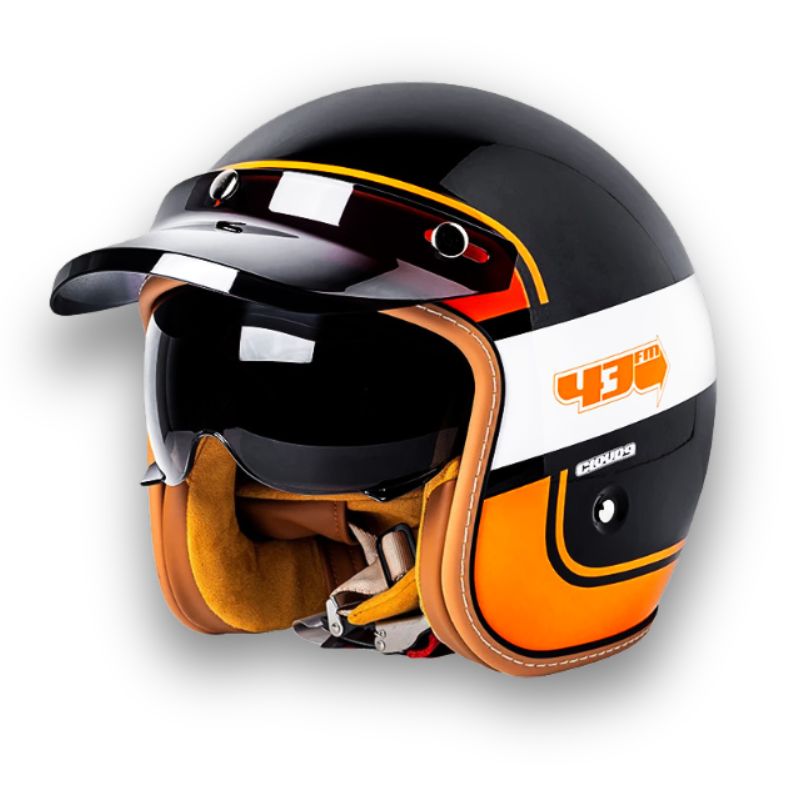 Kask Motocyklowy Damski i Męski | Stylowy Unisex Kask