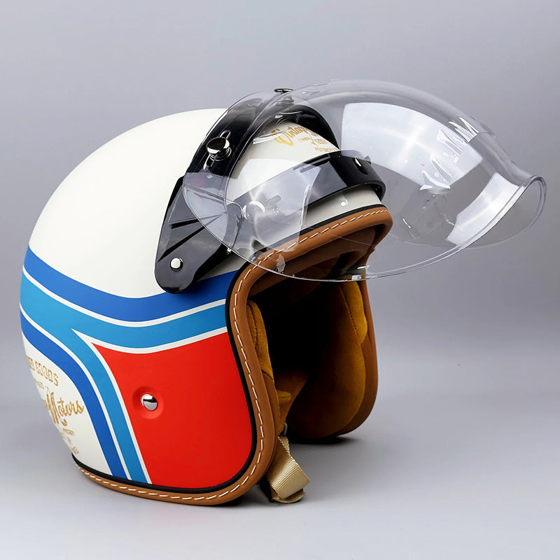 Kask Motocyklowy Damski i Męski | Stylowy Unisex Kask