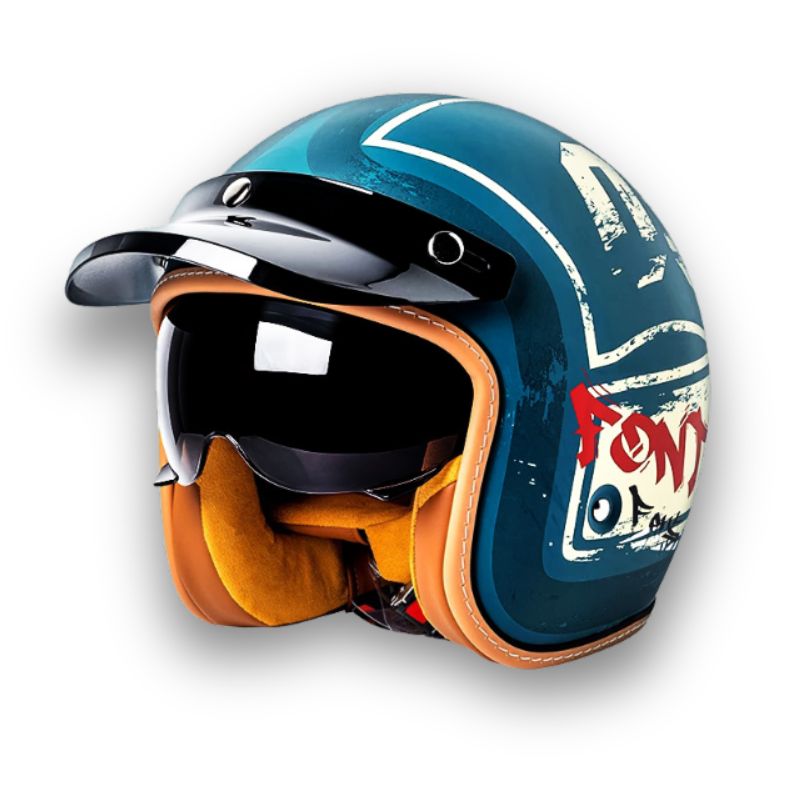 Kask Motocyklowy Damski i Męski | Stylowy Unisex Kask