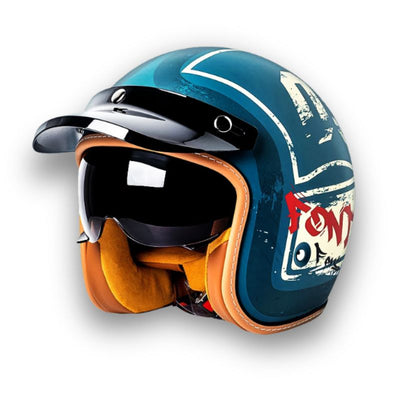 Kask Motocyklowy Damski i Męski | Stylowy Unisex Kask