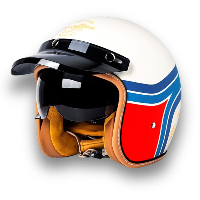 Kask Motocyklowy Damski i Męski | Stylowy Unisex Kask